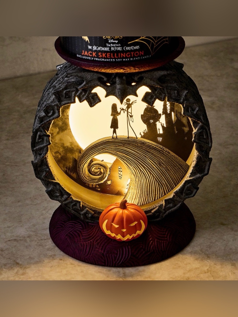 Bath & Body Works NBC Spiral Hill Light Up Pedestal Candle Holder READY TO SHIP